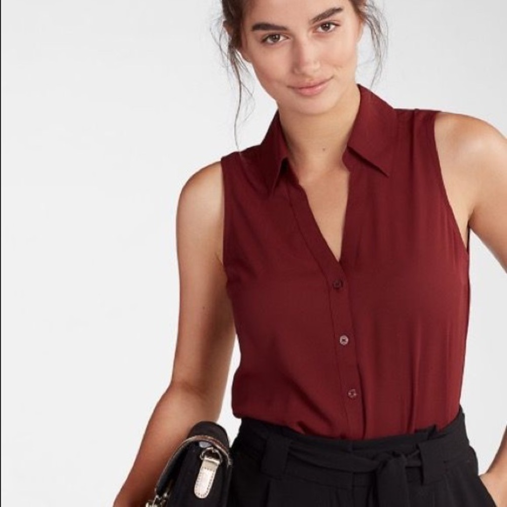 Express | Purple Short-Sleeved Portfolio Shirt